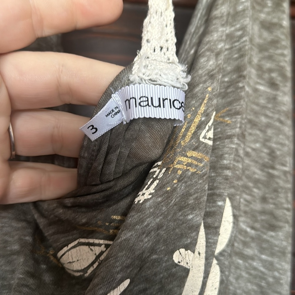 Free Your Boho Spirit Maurice’s Top - Picture 3 of 3